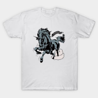 BLACK UNICORN T-Shirt